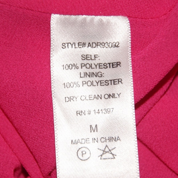 120 ASTR THE LABEL Fuchsia Pink High Neck Shift Dress sz M - Picture 5 of 6